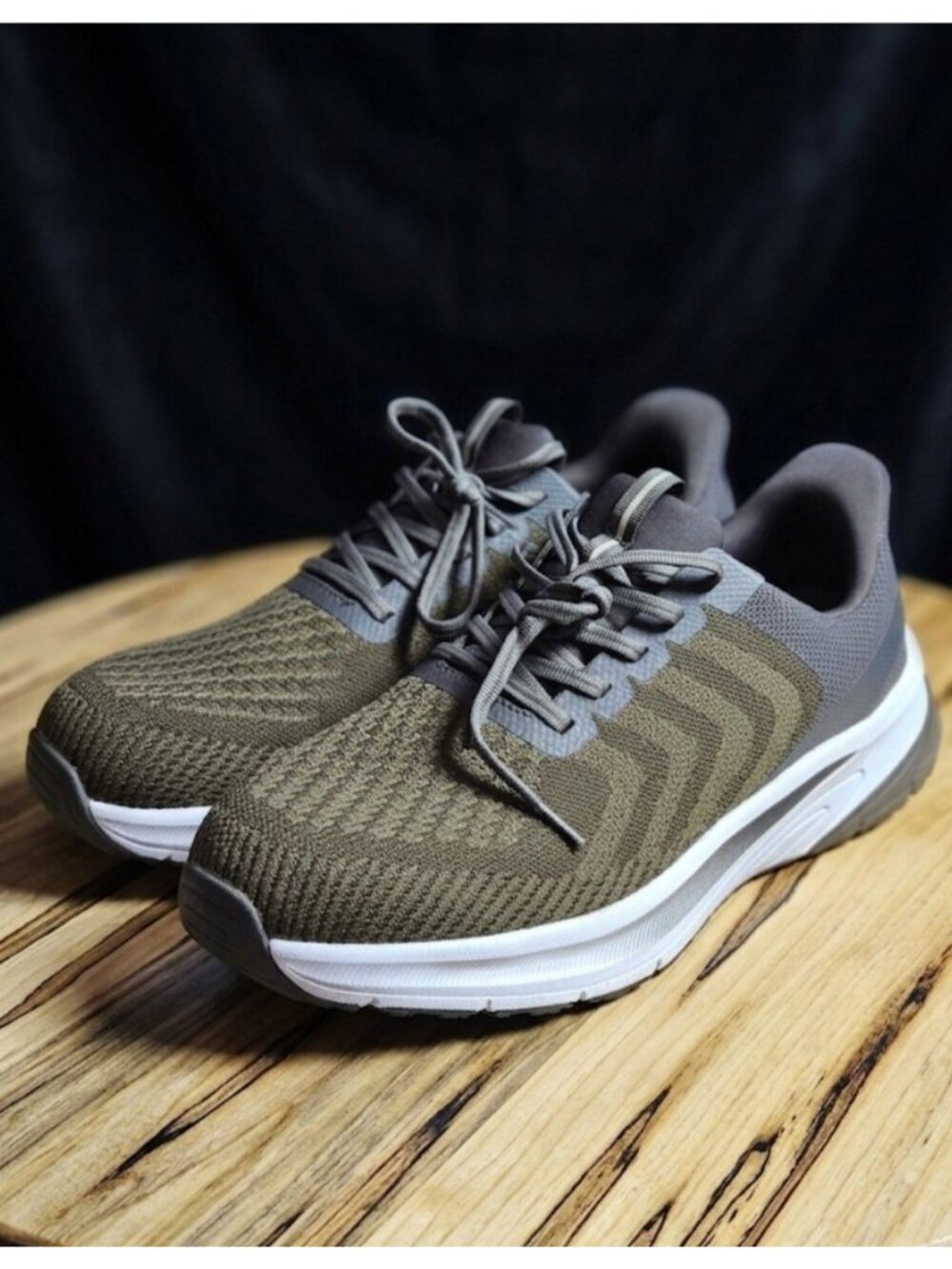 Orthofeet Tilos Hands Free Athletic Shoes Orthopedic Sneakers Diabetics Men 12D